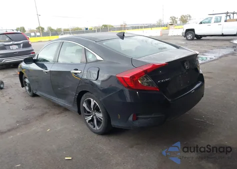 2018 Honda Civic Touring from USA, damaged, VIN JHMFC1F9XJX019188